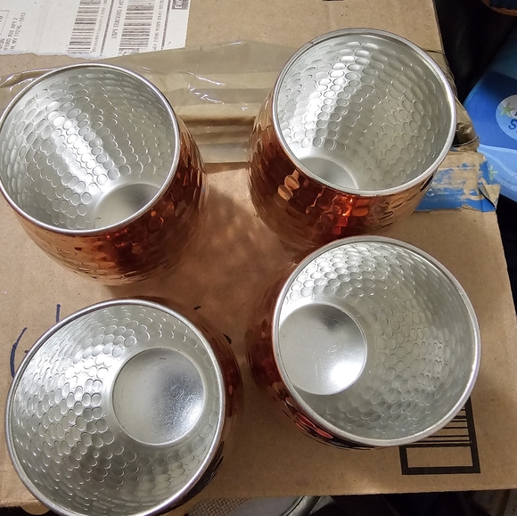 Williams Sonoma cooper tumblers set of 4 - Picture 4 of 4